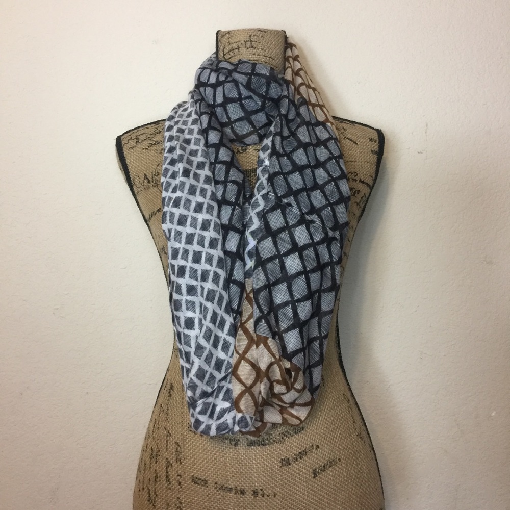 Charming Charlie Scarf. In 3Different Prints.34x34